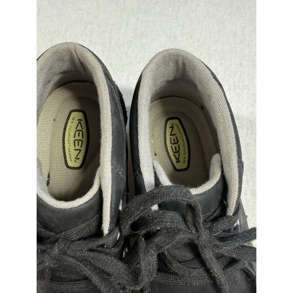 Keen‎ Timmons Chukka Boots Men 8 Black Nubuck Leather Lace Up Casual Shoes